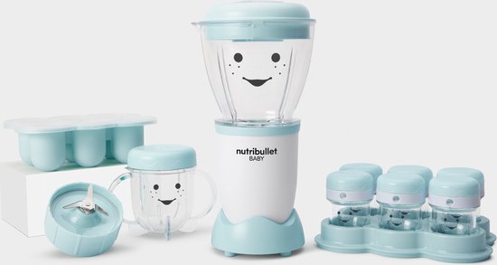 Nutribullet Baby Bullet Blender - Voor babyvoeding - 18-delig - Handige accessoires