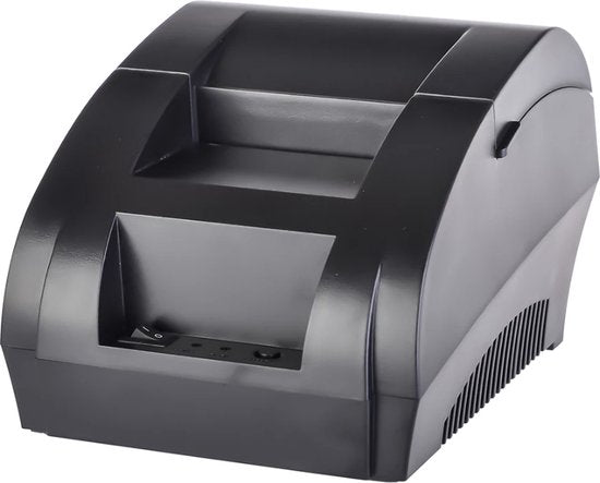 Netum Bonprinter - Kassabonprinter - Geschikt voor 58MM rollen - Thermische Printer - Kassabon - POS Printer - USB & Bluetooth - Zwart