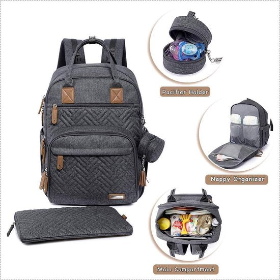 Grote uniseks babytassen rugzak voor jongens en meisjes - iniuniu