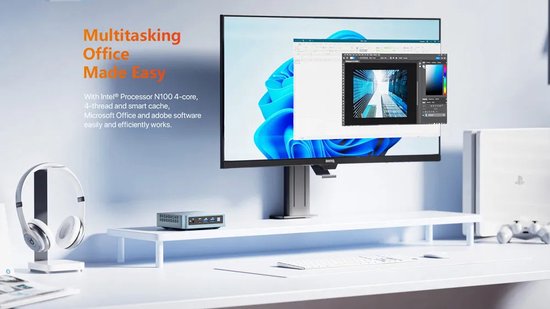 PELADN WI-6 Mini PC Intel Alder Lake N100