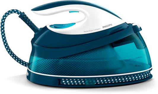 Philips Perfect Care Compact GC7844/20 - Stoomgenerator - 1.5L Watertank - Blauw / Wit
