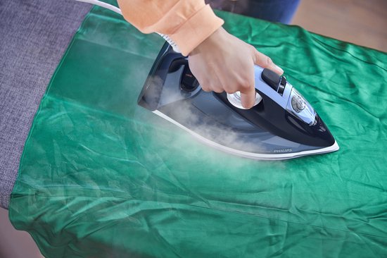 Philips Stoomstrijkijzer DST7020/20 - Zelfreinigend - Verticaal Strijken Mogelijk - Snel Warm - Druppelstop - Blauw