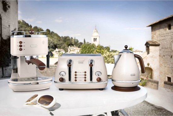 De'Longhi Icona Vintage ECOV311.BG Handmatige Espressomachine - Beige