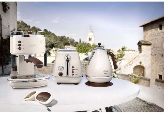 De'Longhi Icona Vintage ECOV311.BG Handmatige Espressomachine - Beige