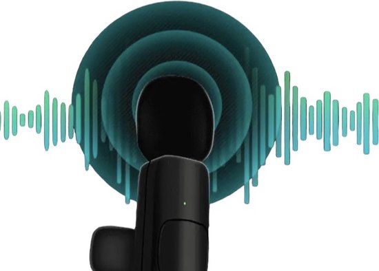 KimDo - Draadloze telefoon microfoon - USB-C - Voor ipad, samsung, apple - Voor Laptops & Android - Vlog microfoon - Bluetooth - Draadloze Microfoonset - Dasspeld - Lightning