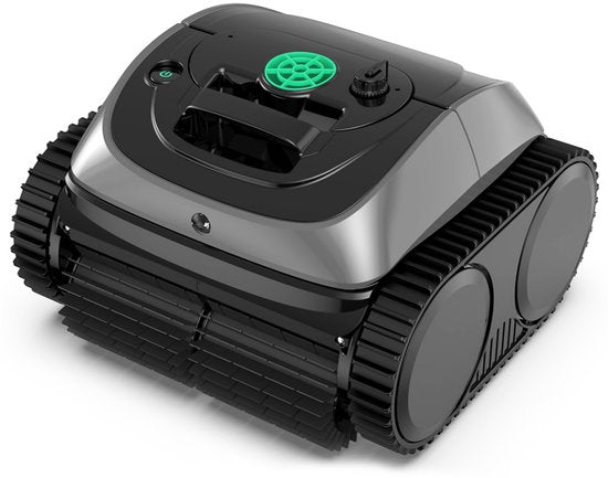 WYBOT C1 draadloze robot zwembadreiniger, 150min looptijd, wandklimmen, intelligente routeplanning, APP-bediening, voor zwembaden tot 1.615 m², Bijgewerkte Nederlandse gebruiksaanwijzing