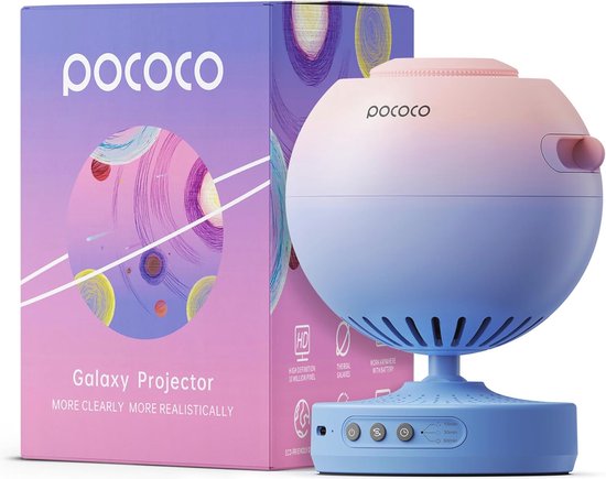 Sterrenprojector voor Thuis - Nachtlamp en Decoratie voor Kinderkamers, Persoonlijk Cadeau voor Feesten en Verjaardagen