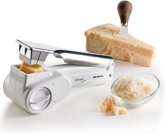 Metal 44 draadloze elektrische kaasrasp - roestvrijstalen walsen - 1 kg kaas - acculading - verschillende ingrediënten - 1500 mAh - wit kaasmolen