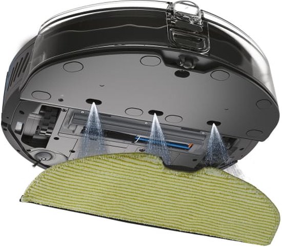 Shark STYLE iQ RV2600WDEU robotstofzuiger 0,3 l Zakloos Zwart