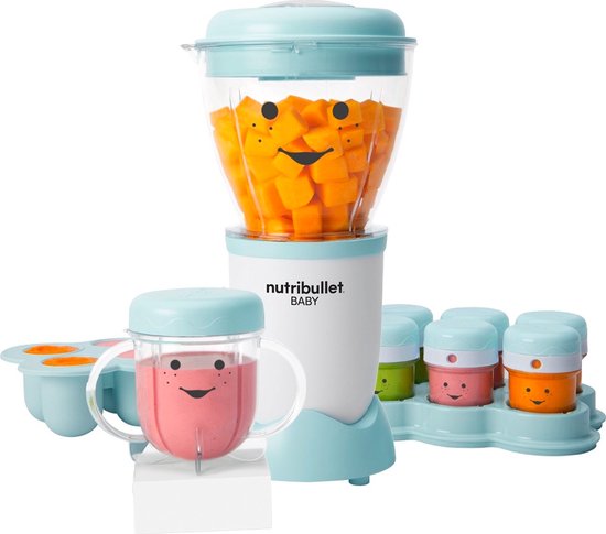 Nutribullet Baby Bullet Blender - Voor babyvoeding - 18-delig - Handige accessoires