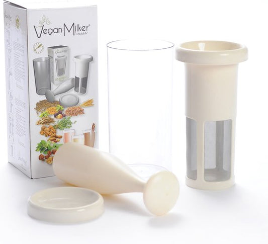 Vegan Milker Classic (ChufaMix)- plantaardige melk van noten, granen of zaden - 1 liter in minuut - Inclusief Engels e-boek met recepten
