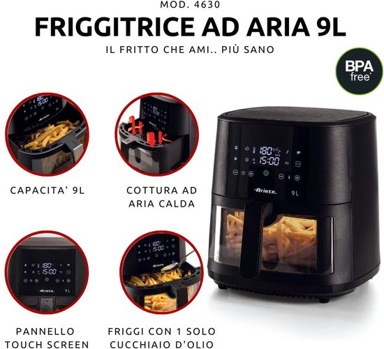 Ariete 4630/00  Heteluchtfriteuse