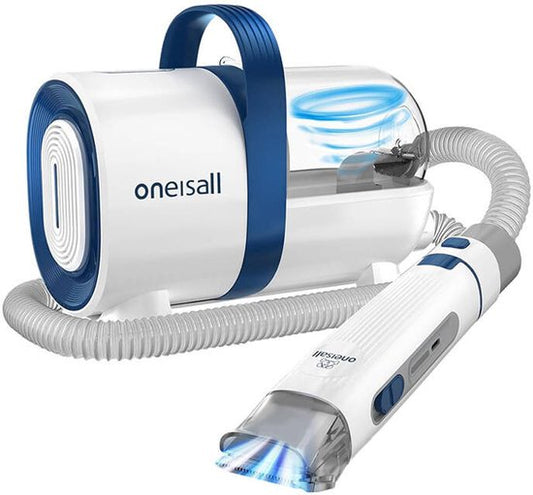 Oneisall Stofzuiger Voor Dierenhaar Verzorgingsset Voor Katten En Honden