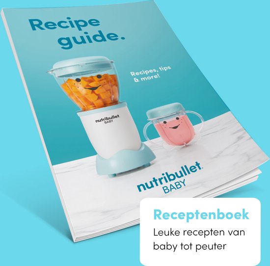 Nutribullet Baby Bullet Blender - Voor babyvoeding - 18-delig - Handige accessoires
