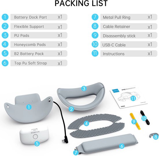 BOBOVR P4S | Pico 4 Ultra & Ultra Enterprise Upgrade Kit