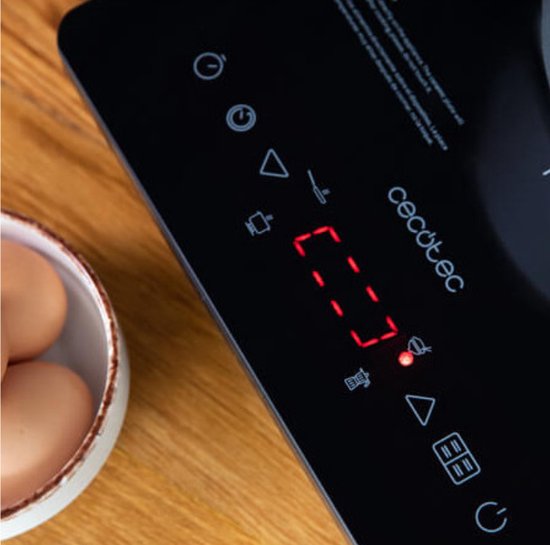 Cecotec 03069 kookplaat Zwart Aanrecht Inductiekookplaat zones 1 zone(s)