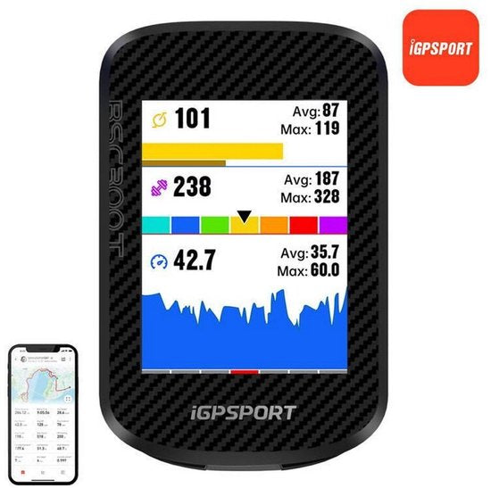 Igpsport Bsc300t Fietscomputer Transparant