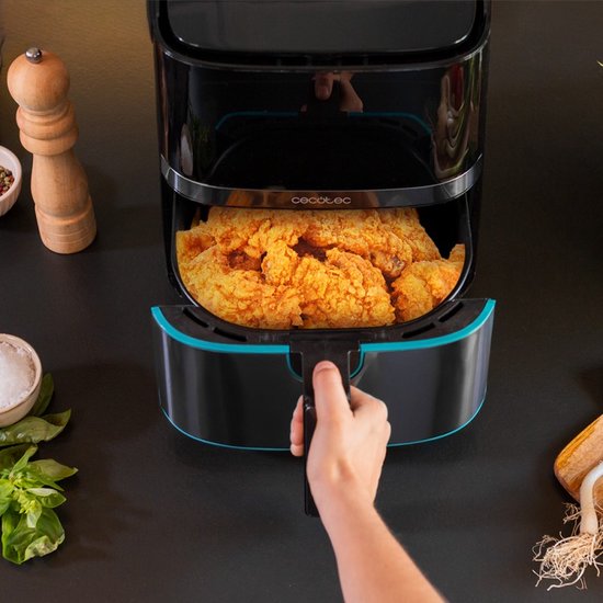 Cecotec Cecofry Full Inox 5500 Pro - Heteluchtfriteuse - Zwart, Antraciet