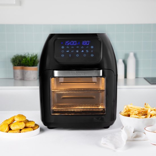 Tristar FR-6964 - Airfryer Oven XXL - 10L - 10 Bakprogramma's - PFAS-vrij