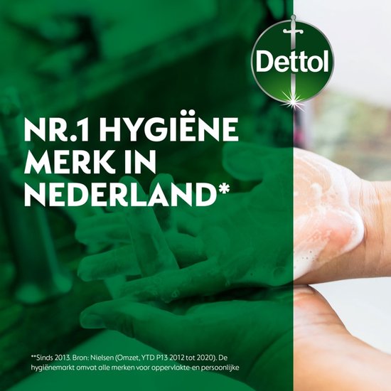 Dettol - Handzeep - Antibacterieel - Navulling Sensitive - 12x 500ML - Voordeelverpakking