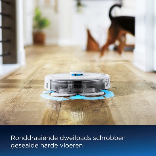 YSR - Bissell Spinwave R5 | Robot Stofzuiger Met Dweil | Slimme Navigatie Met Lidar-Technologie | Tapijt- En Vloerkleeddetectie | Krachtig Stofzuiger Tot 2000 Pa | Draadloze Stofzuiger | 61 Db | Wit | 3475N