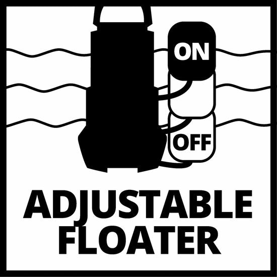 Einhell Elektrische Vuilwaterpomp GC-DP 7835 - 780 W - 15700 l/u - Vuil tot Ø35 mm - Traploos instelbare vlotterschakelaar