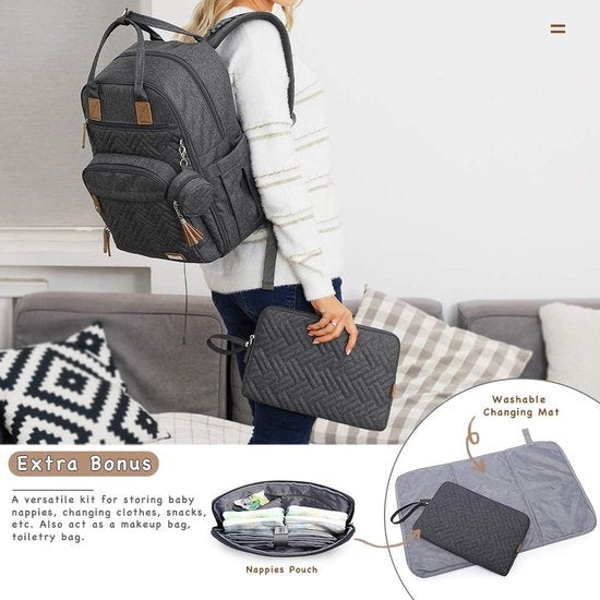 Grote uniseks babytassen rugzak voor jongens en meisjes - iniuniu
