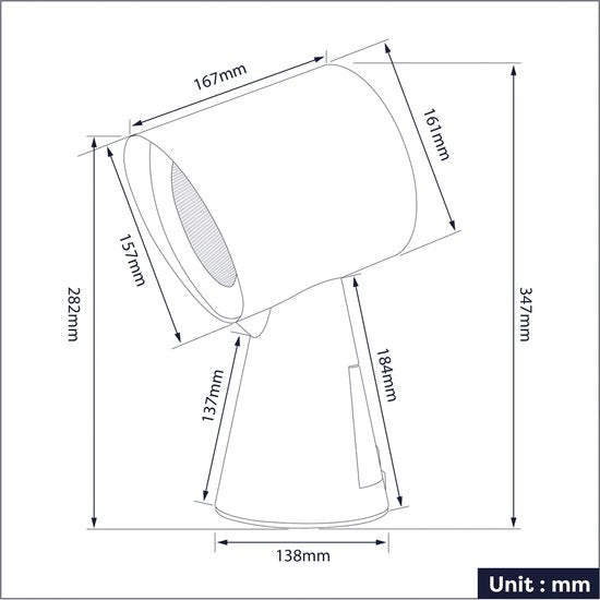 CIARRA CBPHB01 – Hood To Go – Draagbare, Mobiele Afzuigkap - Luchtreiniger – inclusief koolstoffilter
