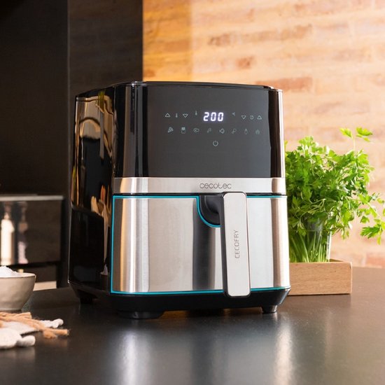 Cecotec No-Oil Fryer - Heteluchtfriteuse - 5500 Pro - 1700W - 5,5 L