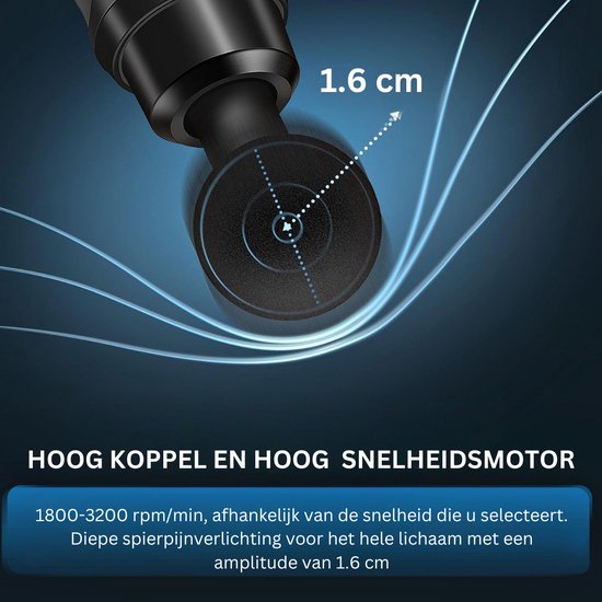 Theragun - Massage Pistool - Massage Gun - Massageapparaten - Massage Gun Professioneel - Beenmassage Apparaat - Massageapparaten Rug - Voetmassage Apparaat - Kniemassage Apparaat - Met 10 Opzetstukken - Voor Spieren En Gewrichten