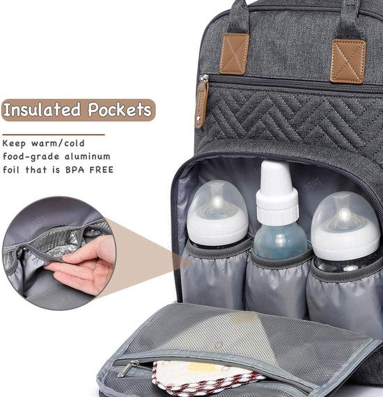 Grote uniseks babytassen rugzak voor jongens en meisjes - iniuniu