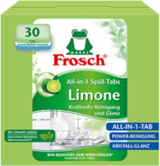 Frosch vaatwastabletten 30's limoen