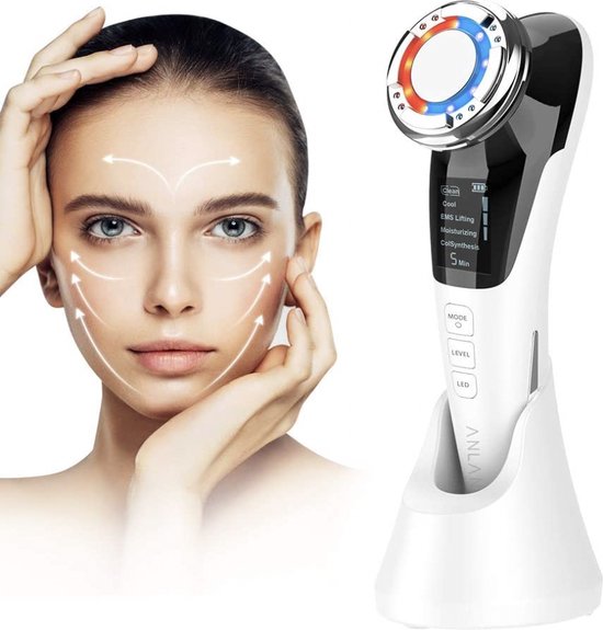 Anlan Gezichtsmassageapparaat 01-Adry11-001 Ultrasonisch Voor Rimpelsvermindering