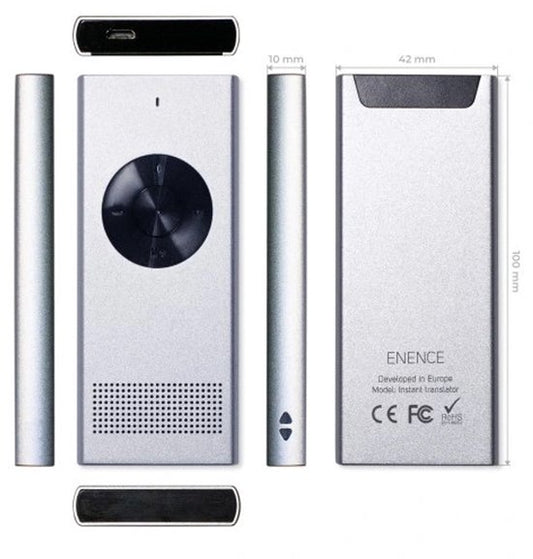 Enence Vertaalcomputer - Translator - Met App - Vertalen - Alle Talen Spreken - Stemvertaler - Two Way Language Translator - Reisvertaler