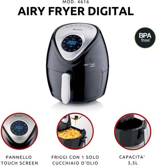 Ariete 4616/00 Heteluchtfriteuse