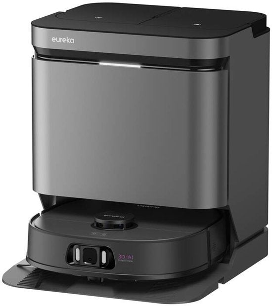 Eureka J15 Pro Ultra Black - Robotstofzuiger met dweilfunctie - zelfreinigend - slimme navigatie