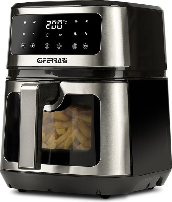 G3 Ferrari Friggisano Snow Enkel 5 l 1200 W Heteluchtfriteuse Roestvrijstaal