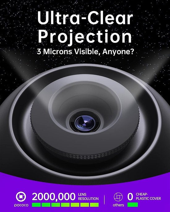 POCOCO Galaxy Lite Star Projector - Sterrenhemel