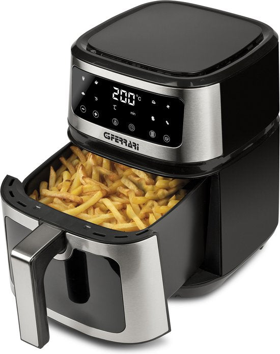 G3 Ferrari Friggisano Snow Enkel 5 l 1200 W Heteluchtfriteuse Roestvrijstaal