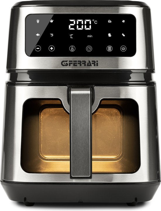 G3 Ferrari Friggisano Snow Enkel 5 l 1200 W Heteluchtfriteuse Roestvrijstaal