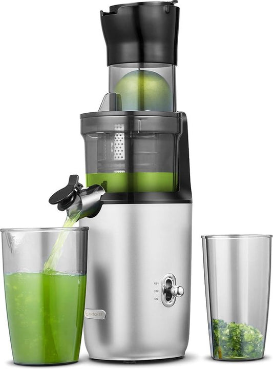 AMZCHEF - Juicer Machine - 80MM Opening & 200W Cold Press