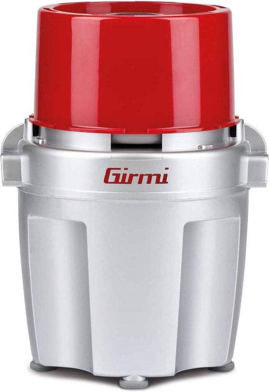 Girmi Hakmolen zilver en rood 500 W TR20