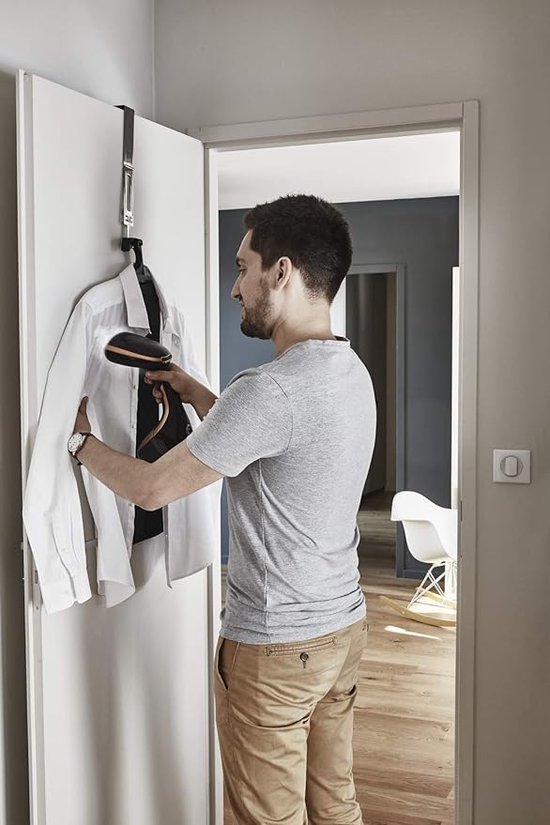 Luxe Rowenta Access Steam Care DR9100 Kledingstomer - 1600W Handstomer die Snel Opwarmt - Stoomapparaat voor Kleding met 200ml Capaciteit - Uw Ultieme Ontkreuker en Stoomreiniger