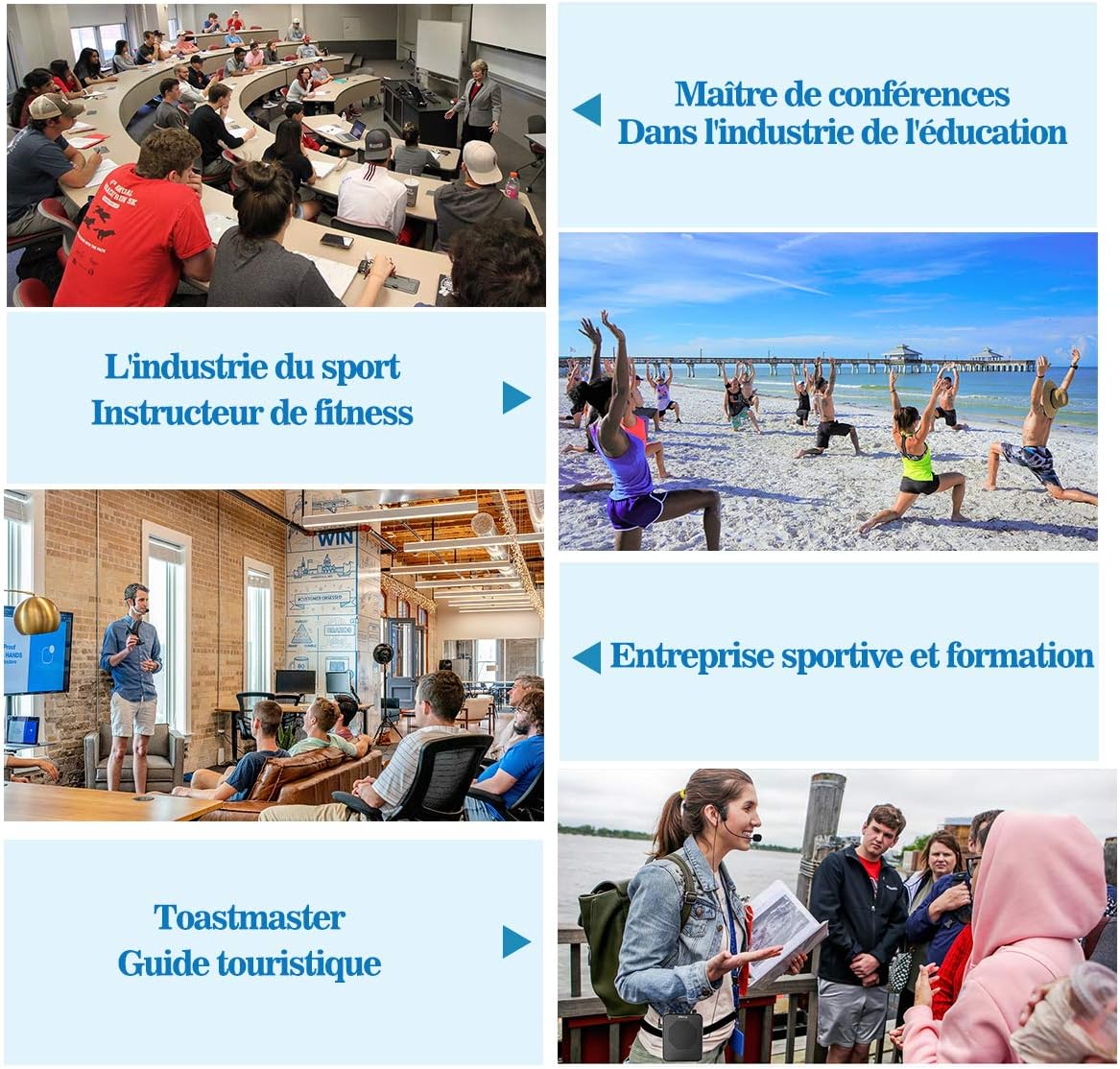 Giecy Portable Voice Amplifier with Microphone Headset 30W Rechargeable Battery 2800mAh Powerful PA System for Teachers, Guides, Coaches, Presenters