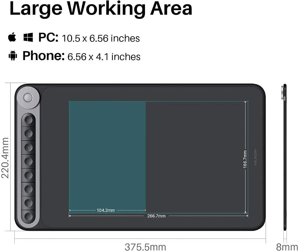 Huion Inspiroy Dial Q620M